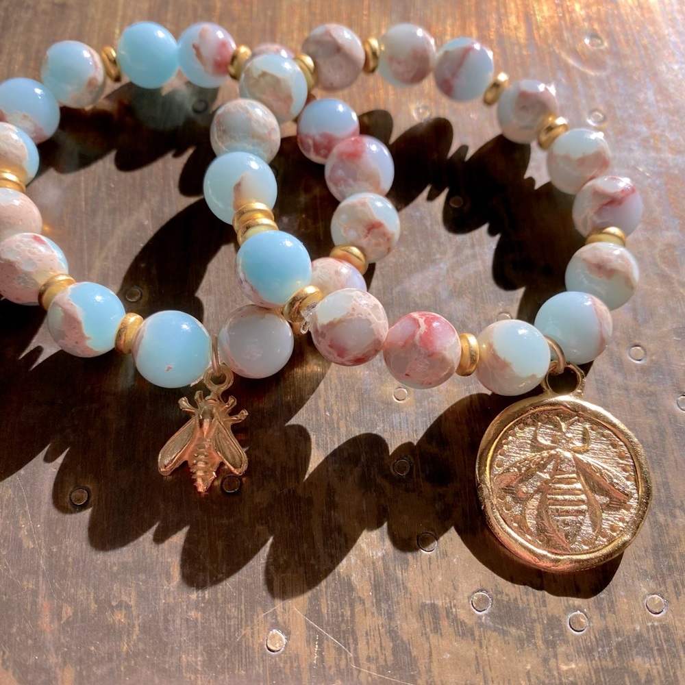 Set of Queen Bee Bracelets